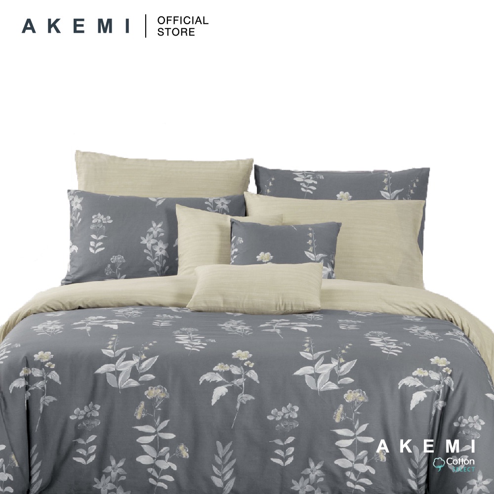 AKEMI Cotton Select Adore Quilt Cover Set 730TC Shopee Malaysia
