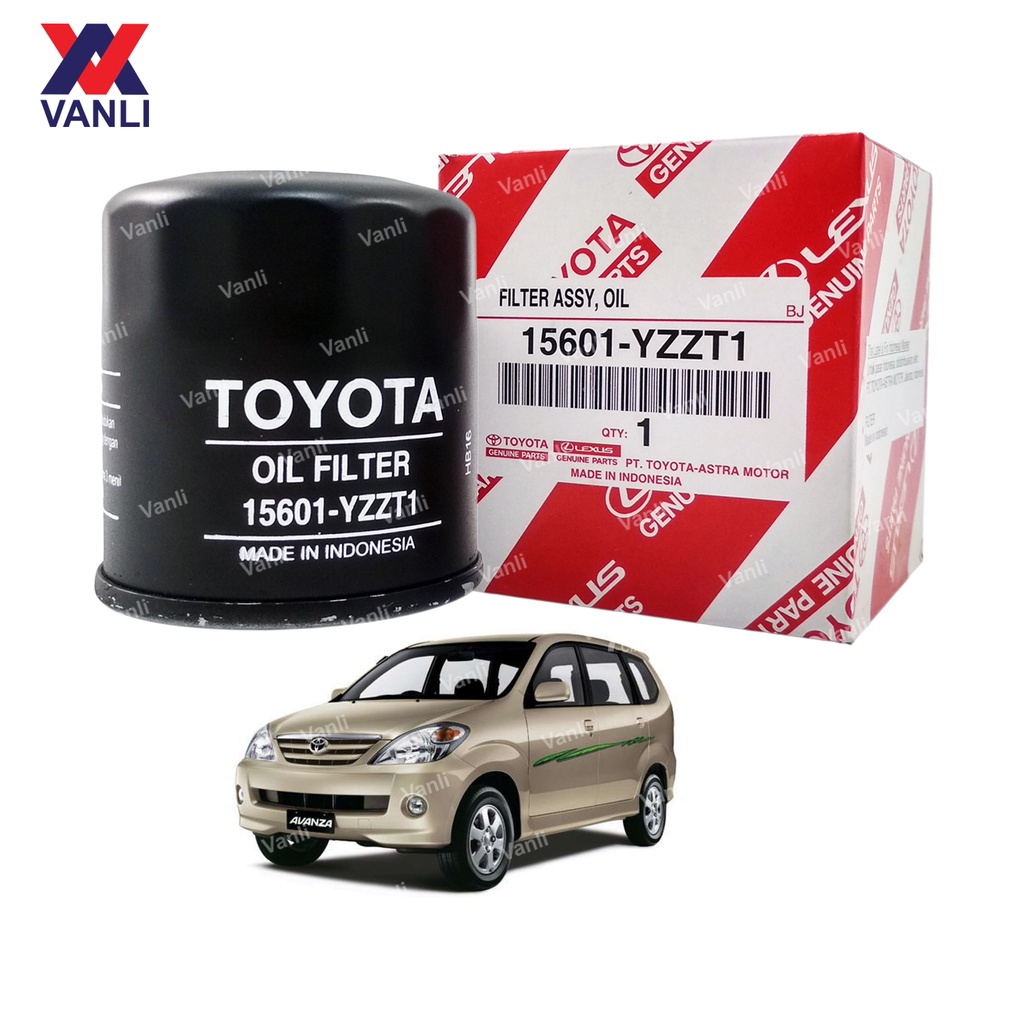 Toyota Oil Filter for Toyota Avanza / Rush 15601YZZT1 Shopee Malaysia