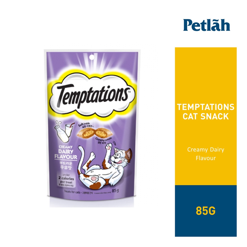 [Expiry date in the description] Temptations Cat Snack 85g Shopee