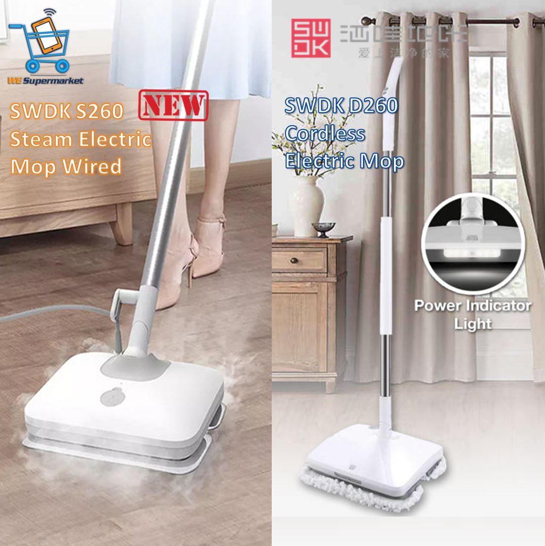 Xiaomi SWDK D260 / S260 Smart Wireless Electric Floor Handheld Mop / Steam Electric Mop Wired