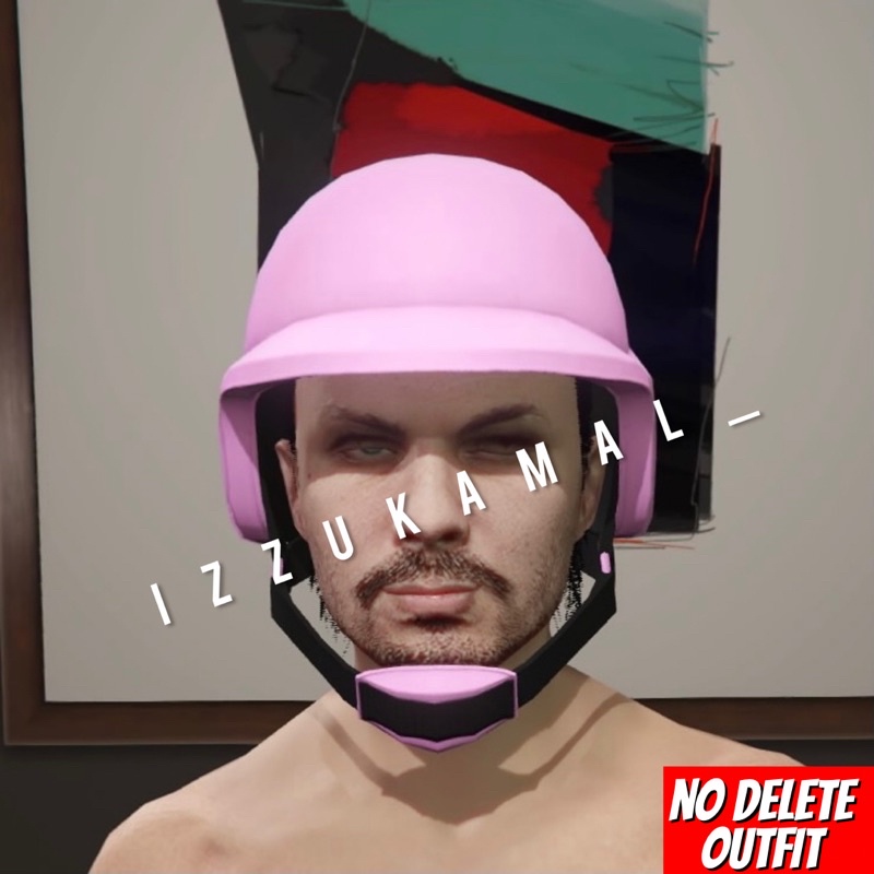 PS4 Gta Online Pink Bulletproof Helmet (gta online money service