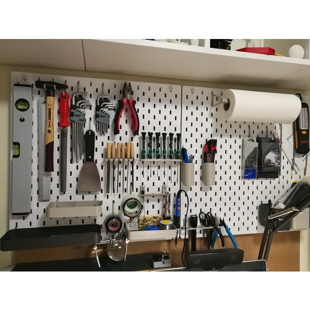 IKEA SKADIS Pegboard Collection Holder Volume 2 (3D Printed) Shopee