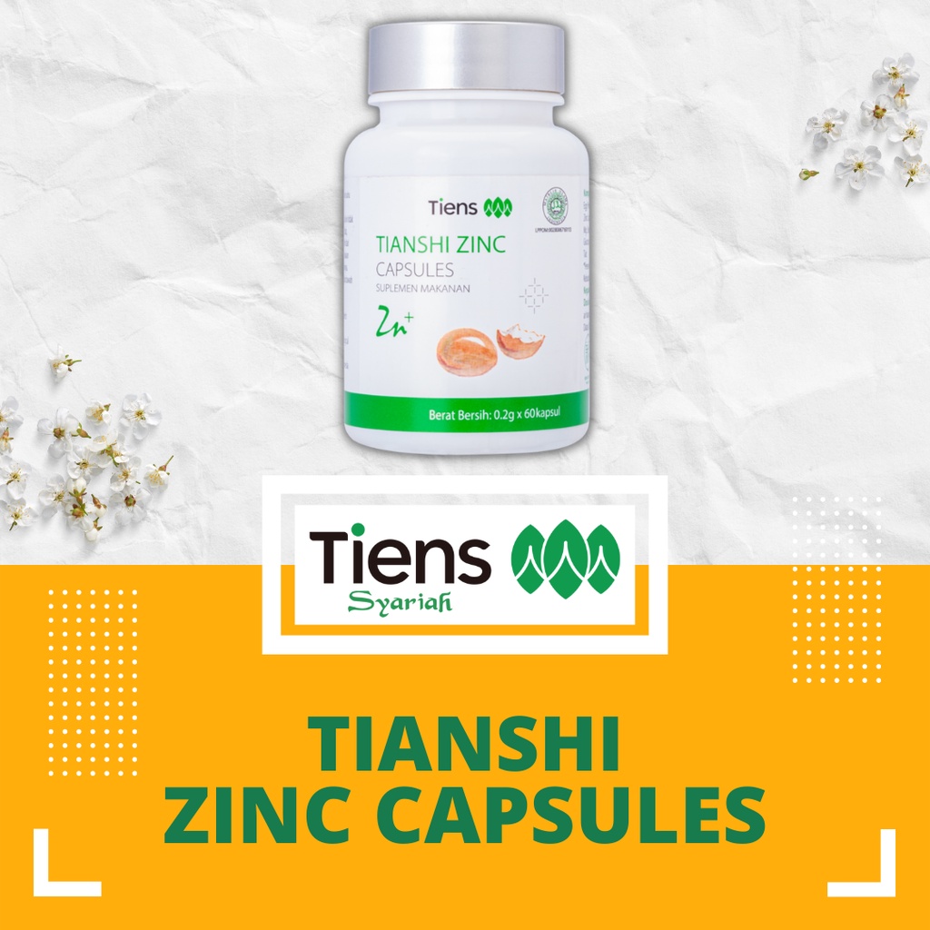 Zinc Original Tiens Seal (Zinc 60 Capsules) Shopee Malaysia