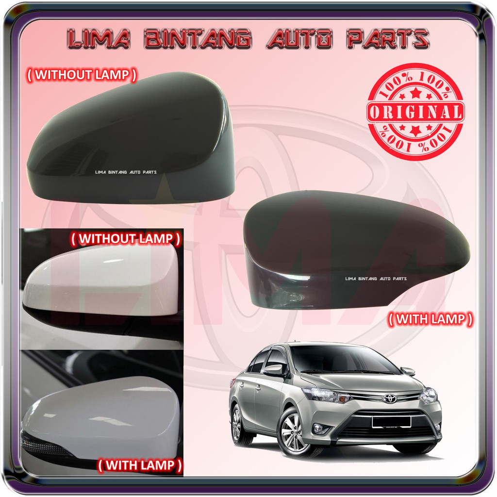 Toyota Vios Keli Ncp150 Side Mirror Cover Right / Left Side *Original