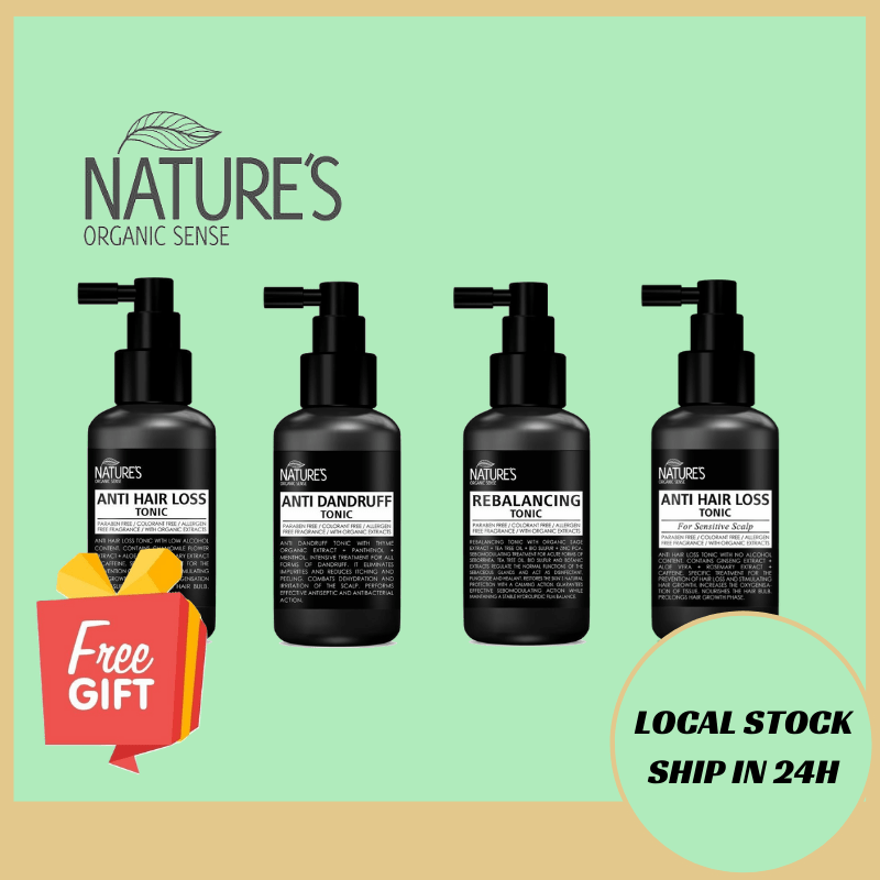 Nature's Organic Sense Hair Tonic 100ml Shopee Malaysia