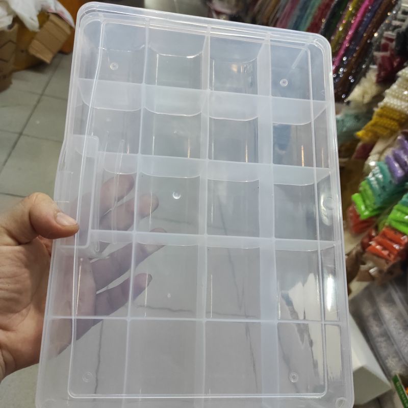 20 Compartments Non Adjustable Storage Box Shopee Malaysia