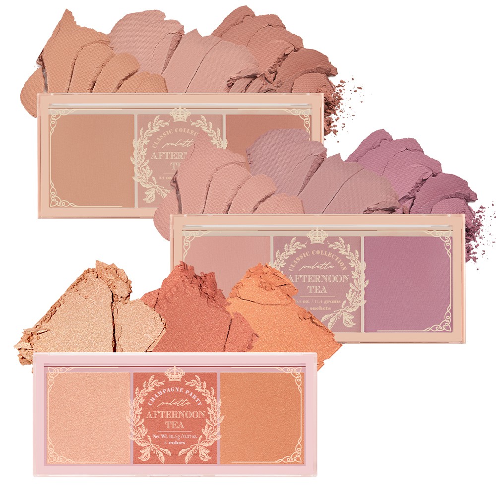 I'M MEME Official I'm Afternoon Tea Blusher Palette Blush Trio