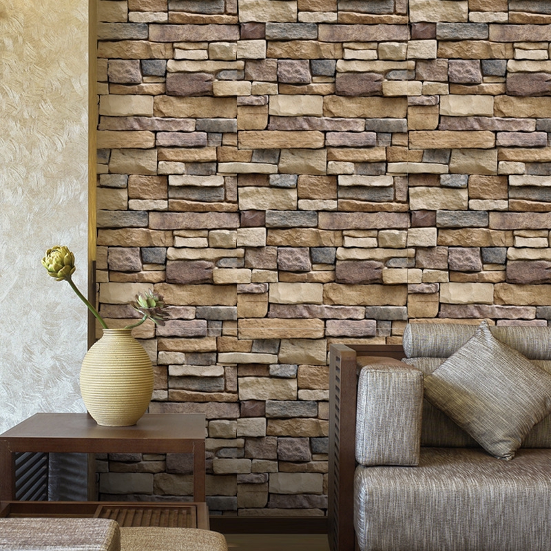 Simulation rock texture wallpaper background wallpaper the living room