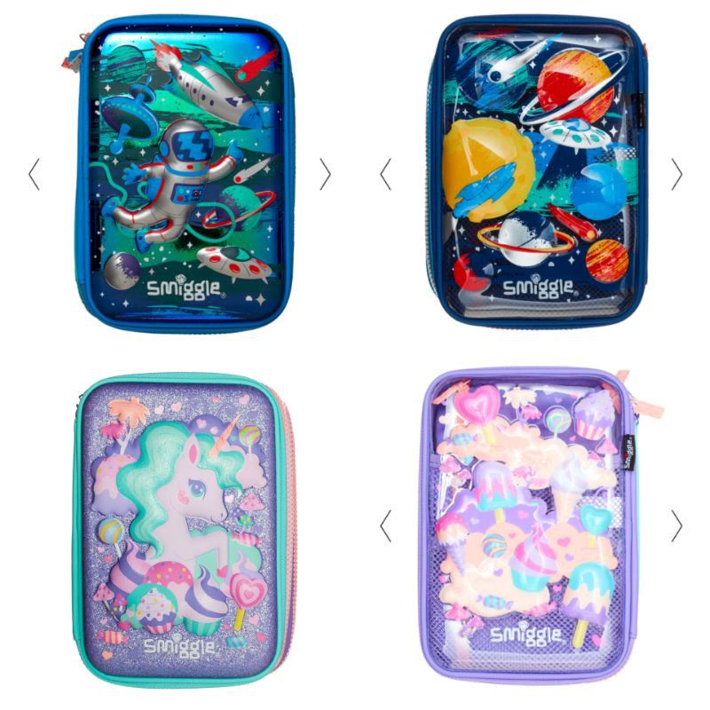 SMIGGLE Triple hardtop pencil case Shopee Malaysia