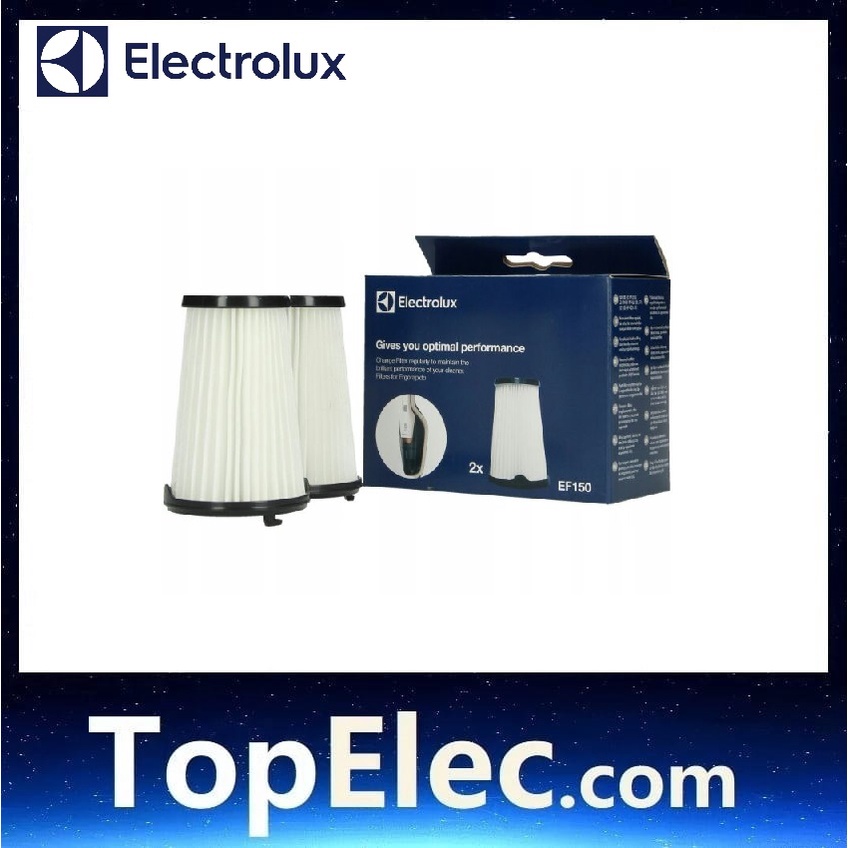 Electrolux cordless vacuum Compatible filter EF150 (1box2unit) original