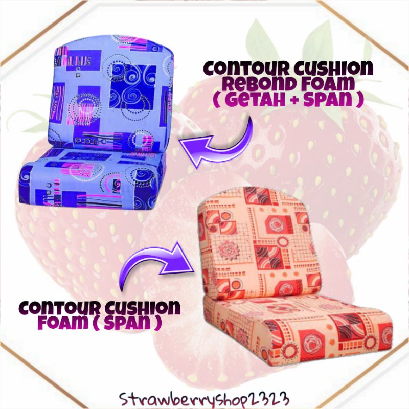 Contour Cushion Wooden Sofa / Kusyen Sofa Kayu 1 Set 12 PCS Shopee