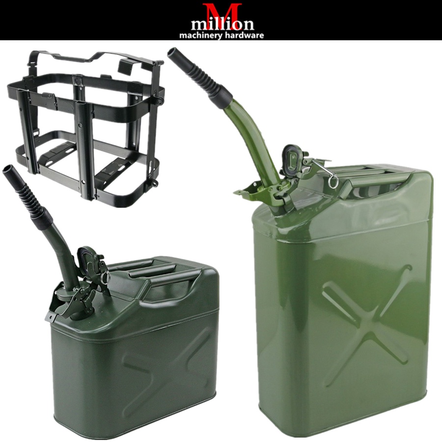 5L/ 10L/ 20L Jerry can Fuel Tank with Flexible Spout Safety Locking Pin
