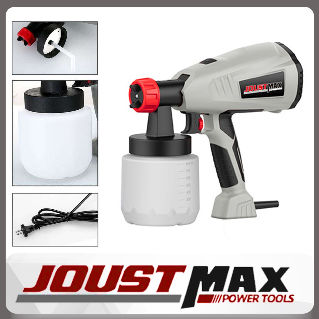 PACKAGE Joustmax JST80004/S High Pressure Electric Oil Paint Spray Gun