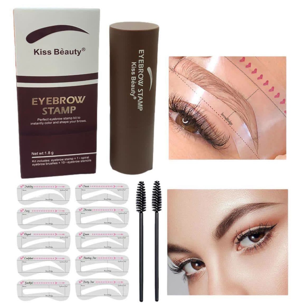 KISS BEAUTY EYEBROW STAMP Shopee Malaysia