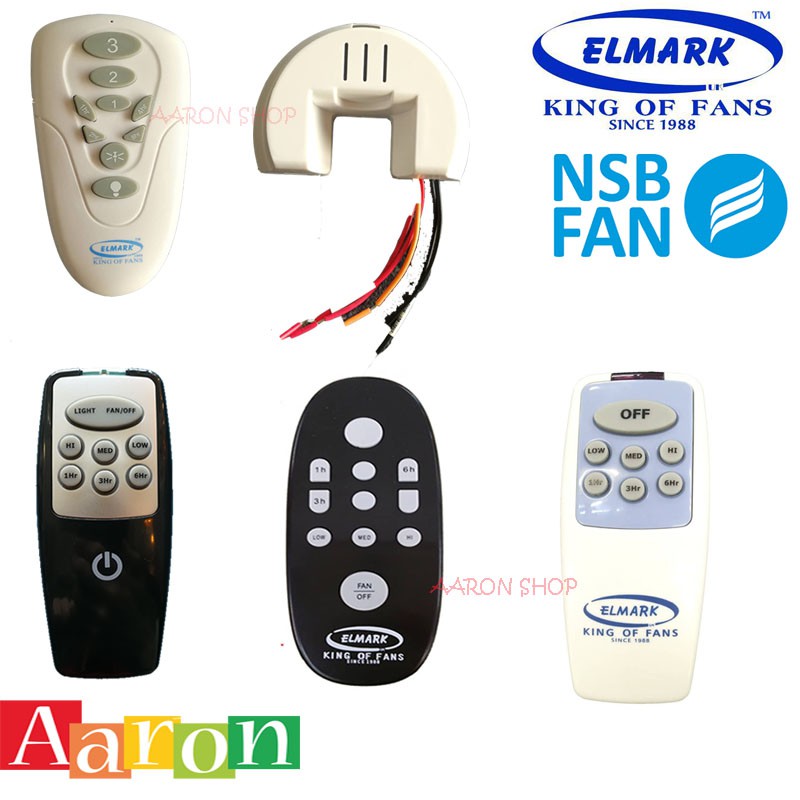Remote Control Ceiling fan NSB and ELMARK FAN Aaron Shop 【Original】 Shopee Malaysia