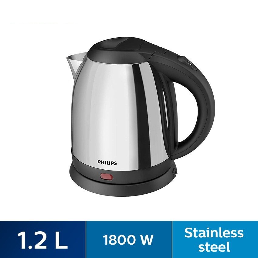 Philips Stainless Steel Body Jug Kettle (1.2L) Shopee Malaysia