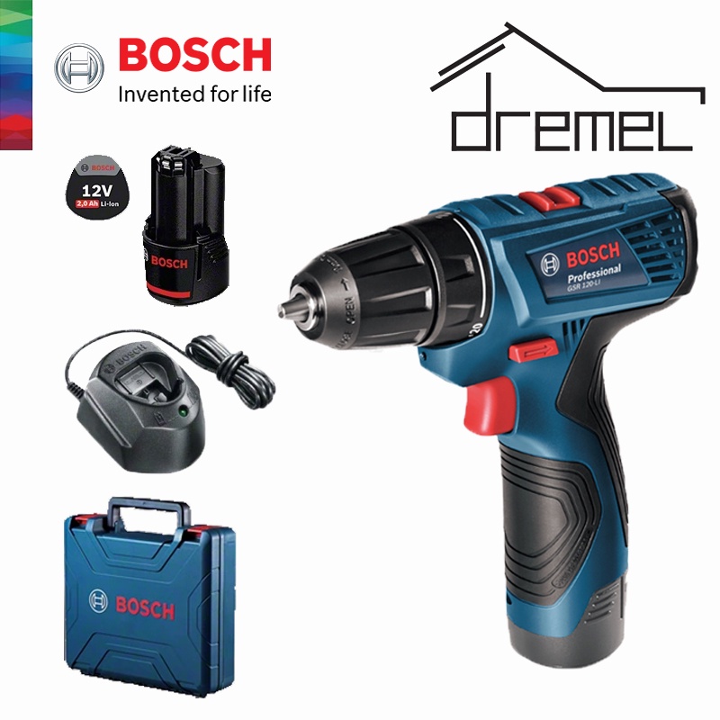 DREMEL BOSCH GSR 120LI Gen2 Professional Cordless Drill Driver