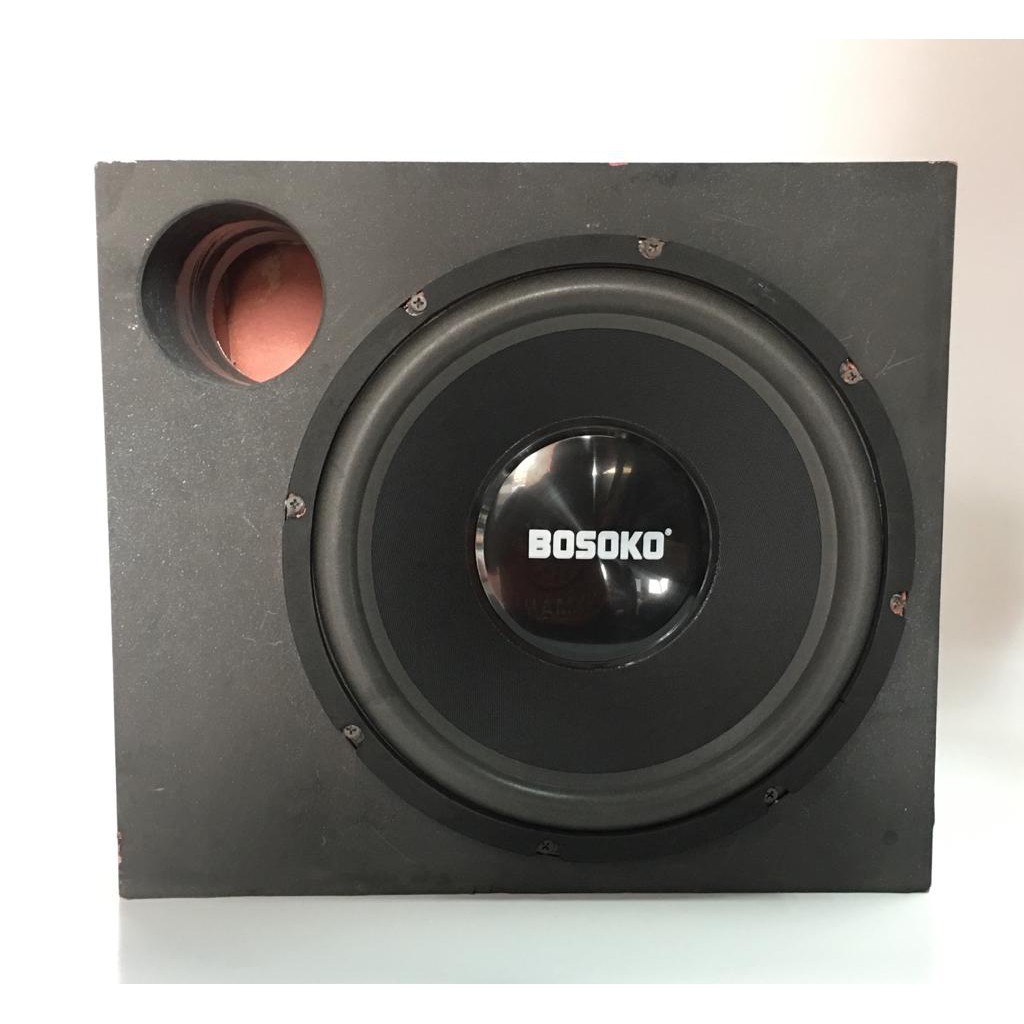 Bosoko 12" woofer with box max power 400 watts / 500 watts / 600 watts