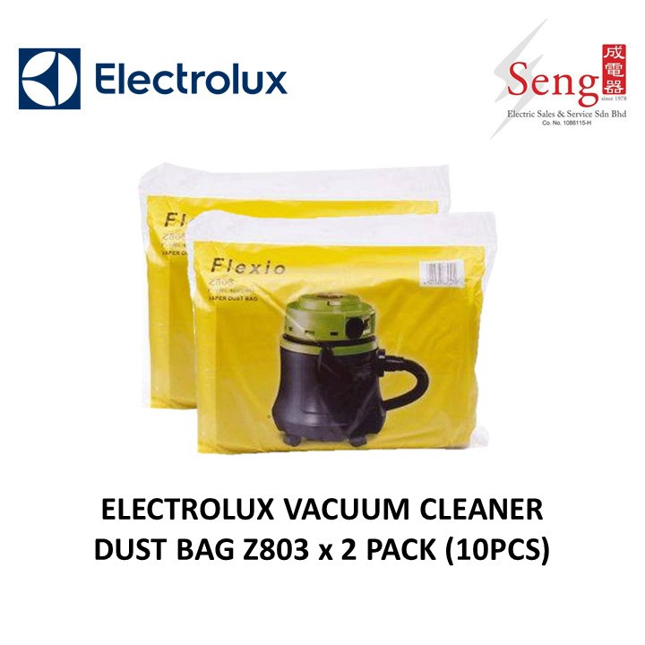 ELECTROLUX Paper Dust Bag Flexio Z803 TWIN PACK (10 pcs) Shopee Malaysia