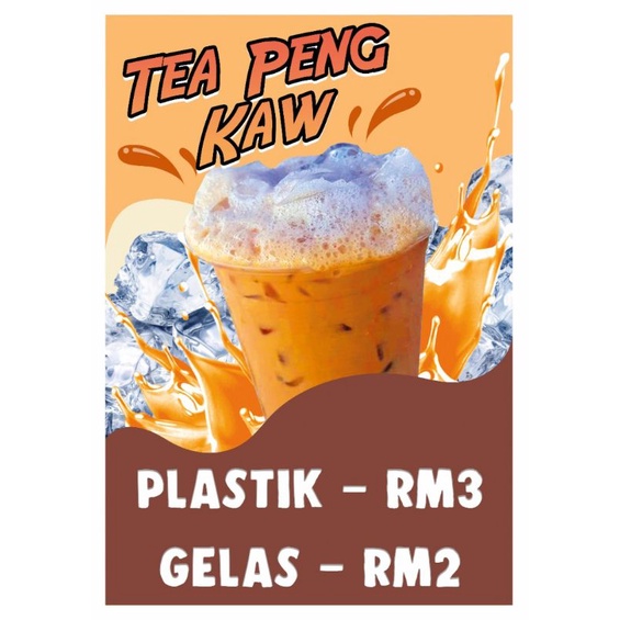 STICKER AIR BALANG/ BALANG AIR/STICKER BALANG/ STICKER AIR/ SIZE A4