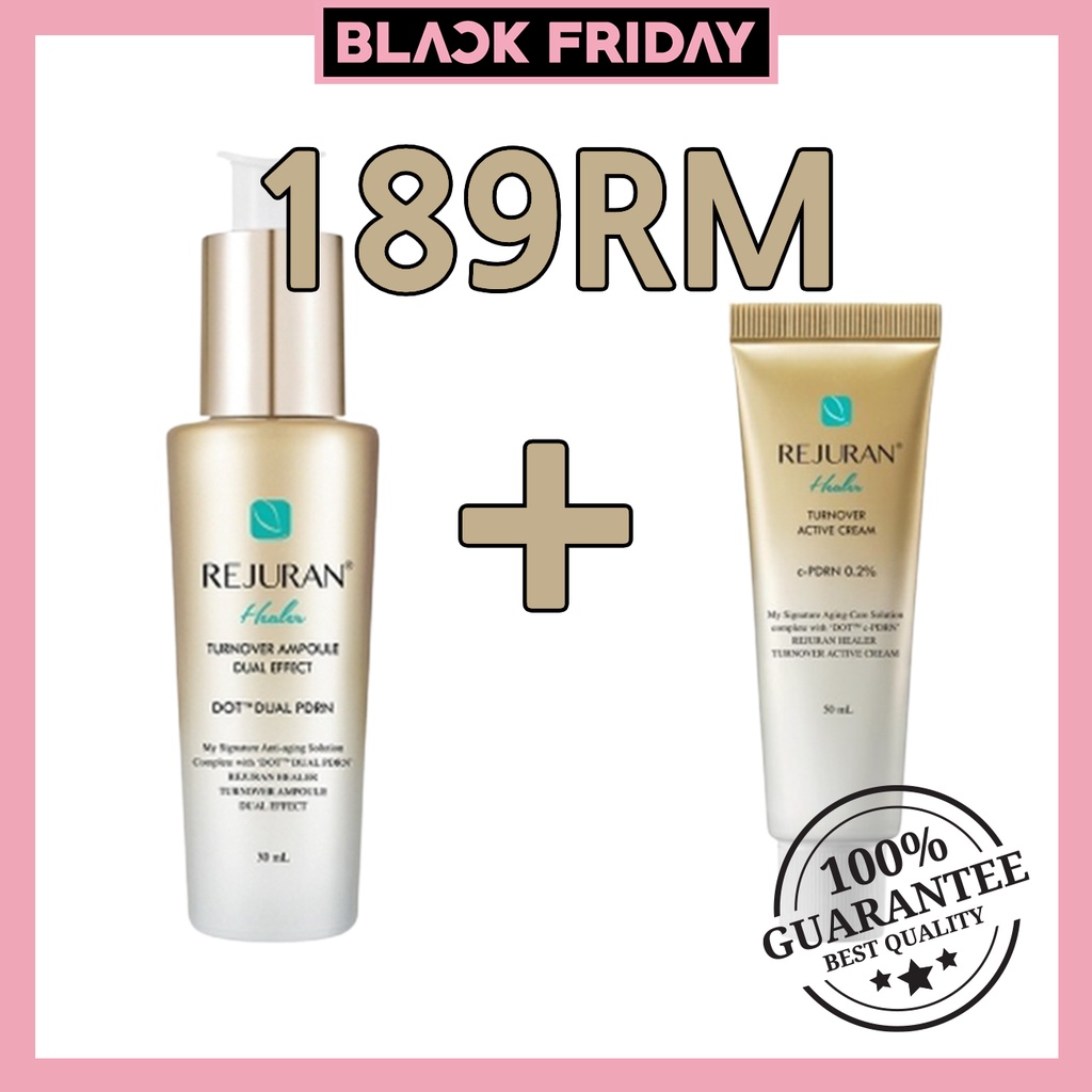 [Rejuran] NEW Dual Effect Ampoule 30ml/Cream 50ml season 2 healer