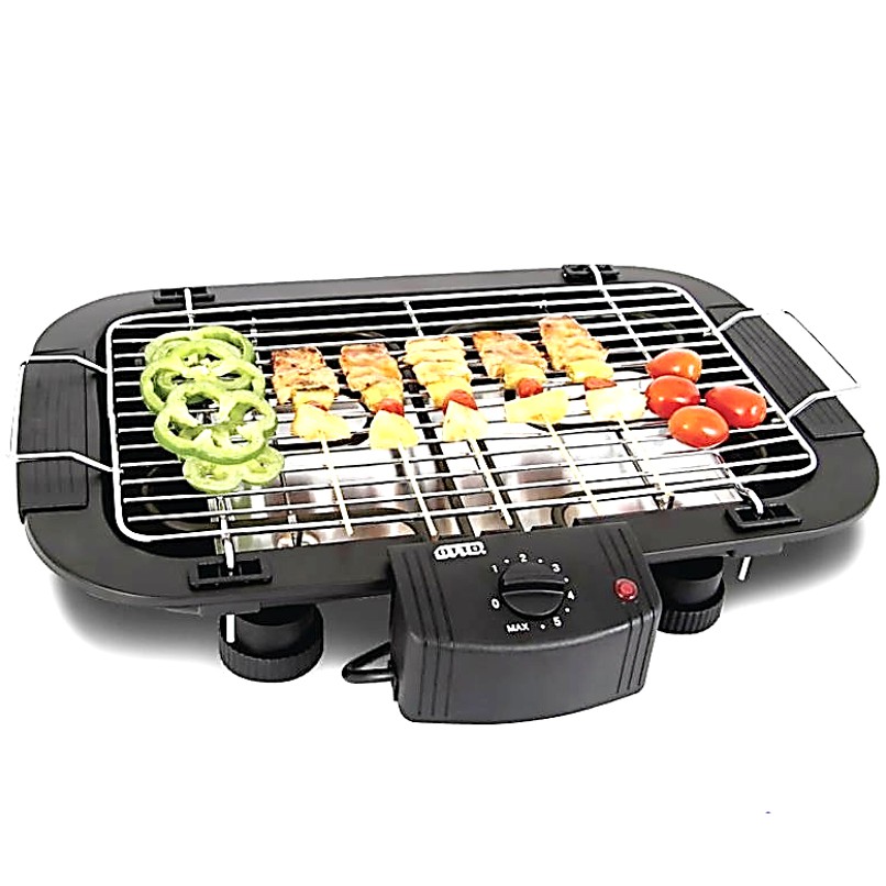 Pemanggang BBQ Elektrik [2 Dalam 1] Electric Barbecue BBQ Grill
