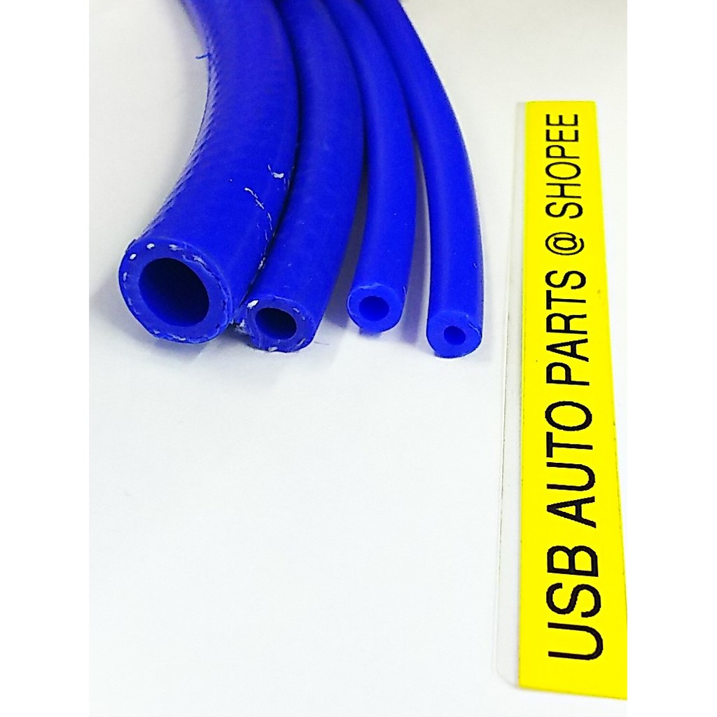 Blue Silicone Hose / Pipe Loose Cut to Length 3mm 4mm 6mm 8mm 10mm 12mm