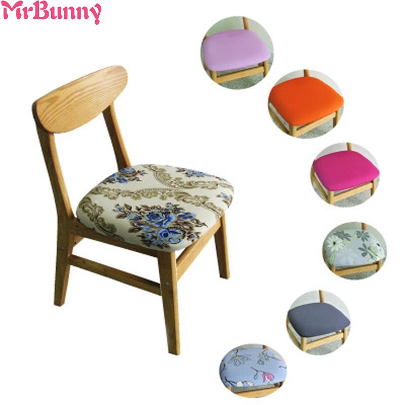 Accessories Wooden Dining Printed Removable Slipcovers Polyester Chair