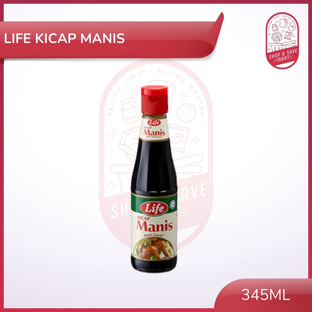 Life Sweet Soya Sauce Soy Sauce Halal 345ml Life Kicap Manis Soy