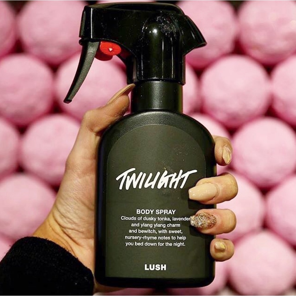 Original Lush Body Spray Pink Bomb Dirty Twilight Sparkly Pumpkin 200ml