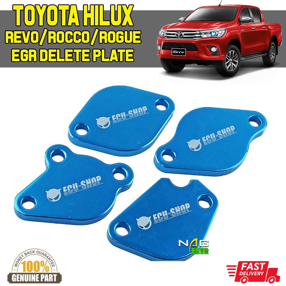 ECU EGR STOPPER EGR DELETE PLATE FIT TOYOTA HILUX REVO ROCCO ROGUE 2.8 2.4 Shopee Malaysia