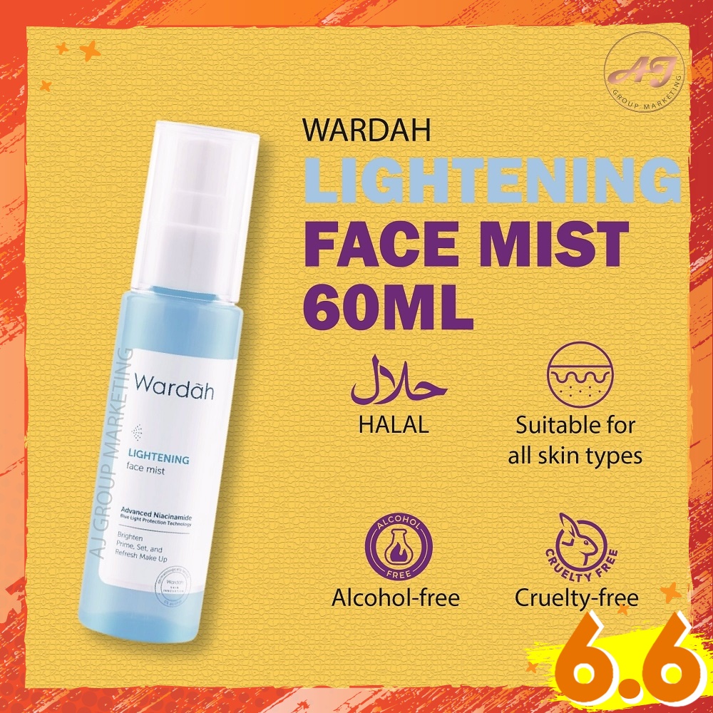 Wardah Lightening Face Mist (60ml) Shopee Malaysia
