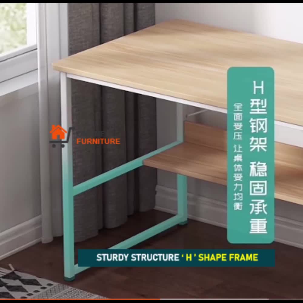 𝗥𝗘𝗔𝗗𝗬 𝗦𝗧𝗢𝗖𝗞 [ Ship 24H ] Small Sturdy Computer Desk Home Office Desk