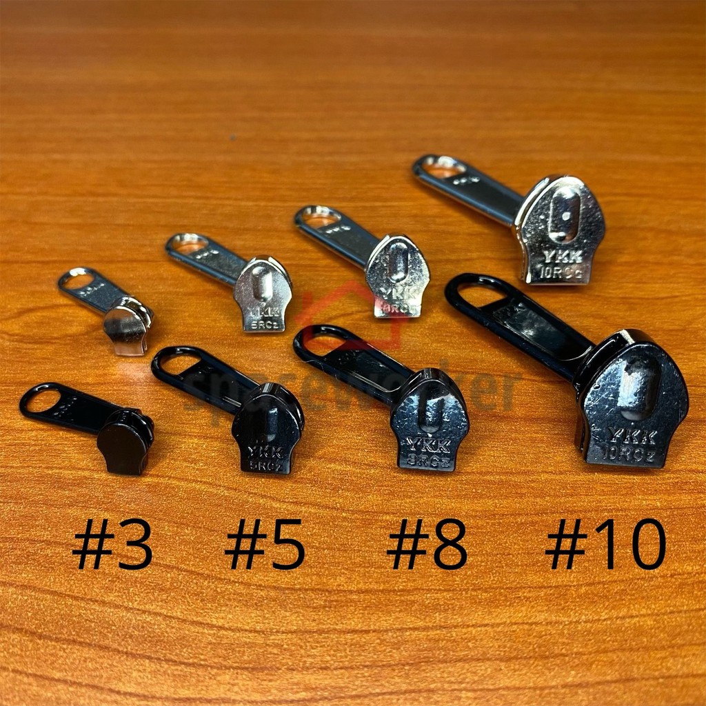 3 5 8 10 YKK NYLON SLIDER ZIP HEAD KEPALA ZIP Shopee Malaysia