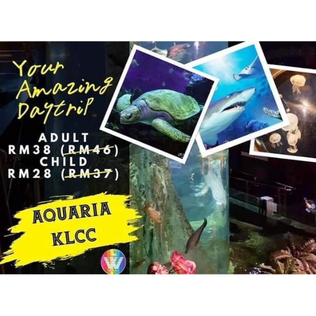 AQUARIA KLCC TICKET!!! Shopee Malaysia