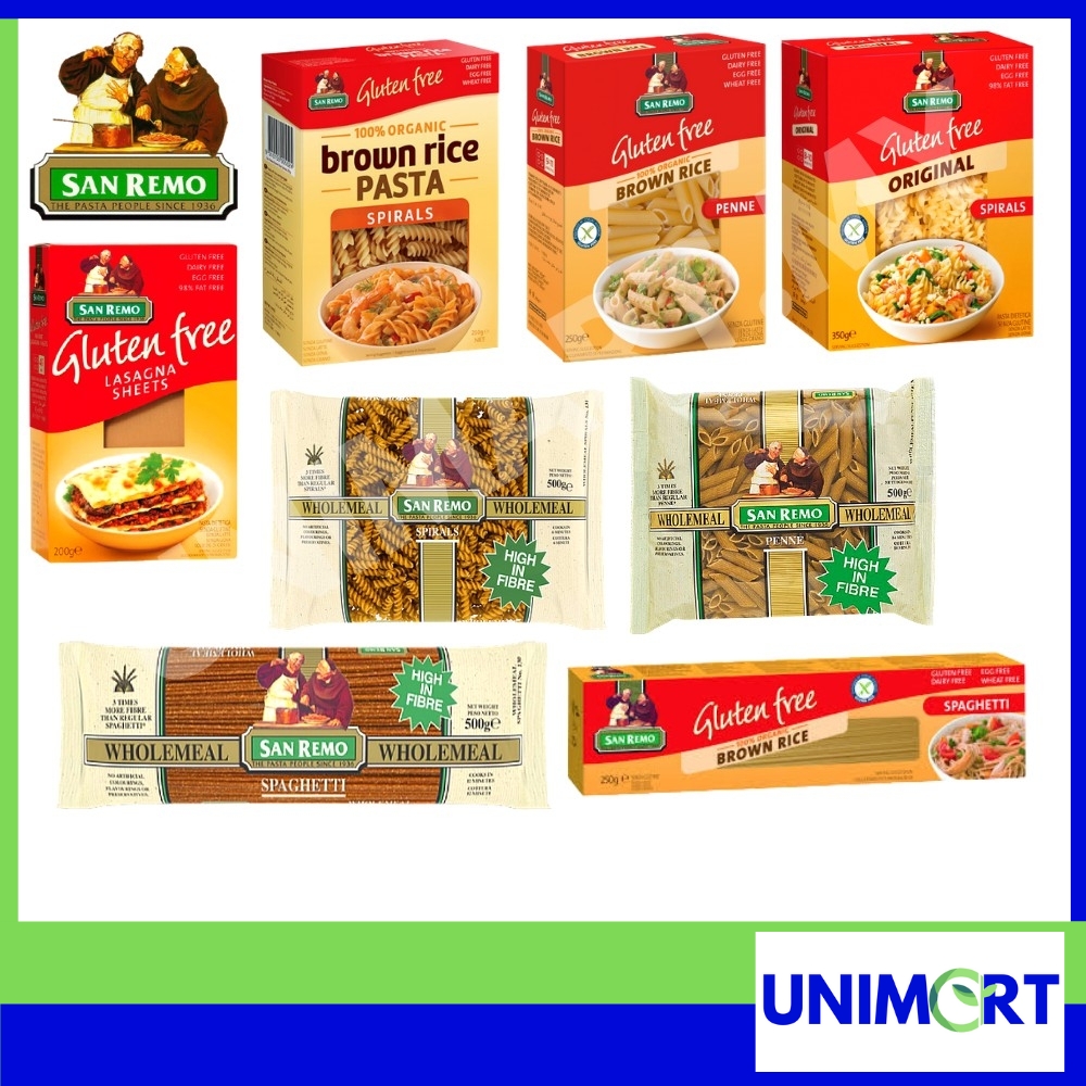 [Halal] San Remo Gluten Free Healthy Pasta Spaghetti Lasagna (250