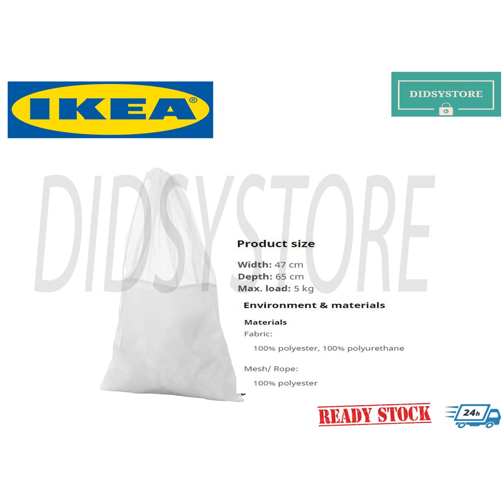 (READY STOCK) IKEA SNAFS Laundry bag Shopee Malaysia