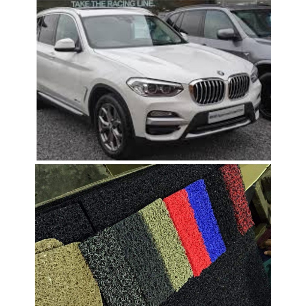For BMW X3 2018 Custom Fit Pre Cut PVC Coil Floor Mat Anti Slip