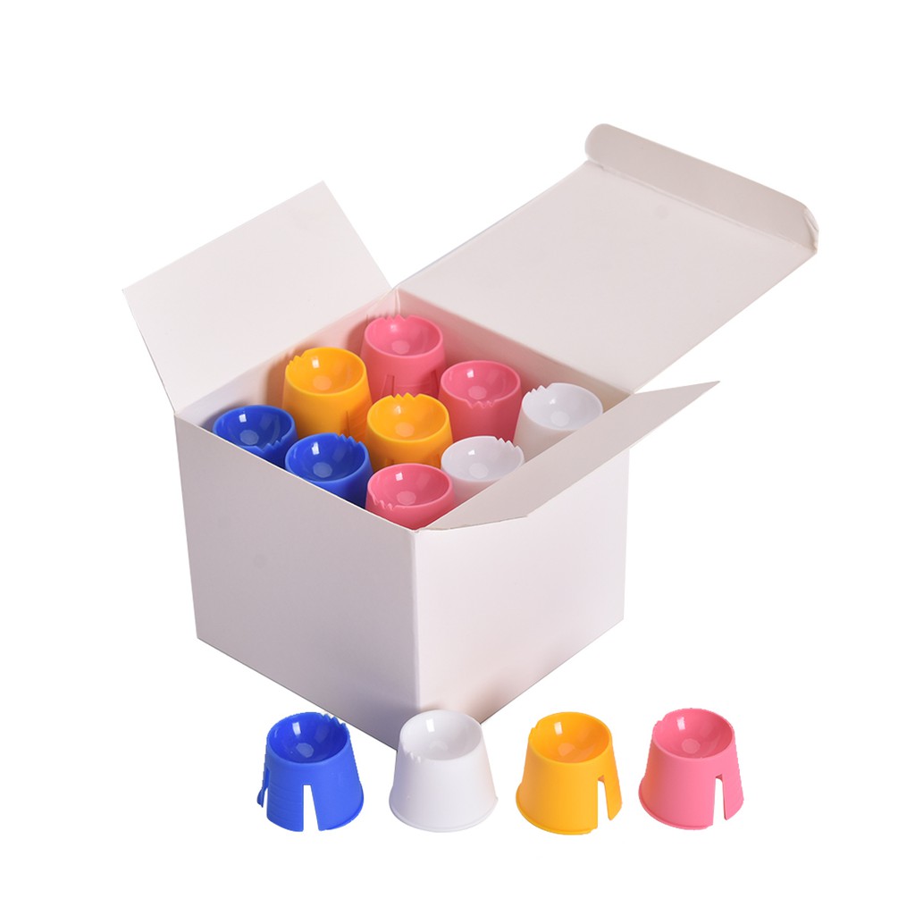 Dental Disposable plastic dappen dish Acrylic Prophy Four Colors