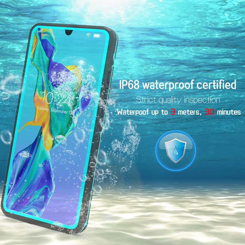 Huawei P30/P30 Pro Waterproof IP68 Case Underwater 3m Diving Swimming
