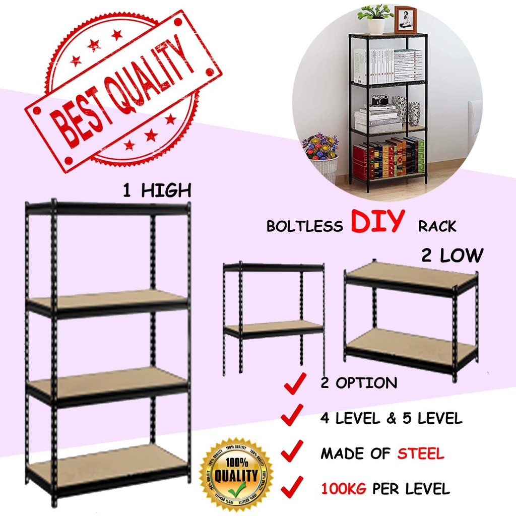 (EAST MALAYSIA ) Rak Besi / Boltless Racking / Rak Sebarguna/ Storage
