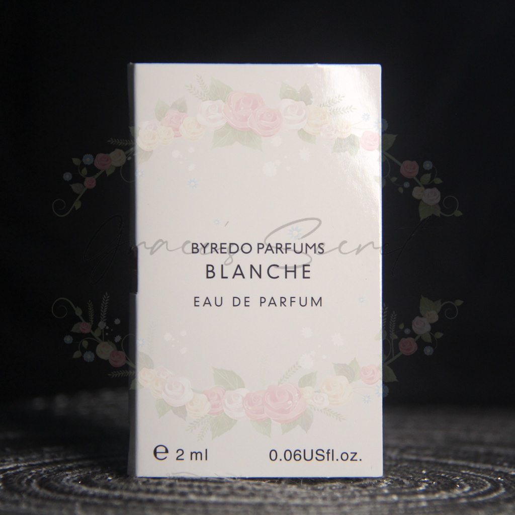 Perfume Sample Byredo Blanche, 2009 2ML Vial Perfume Fragrance