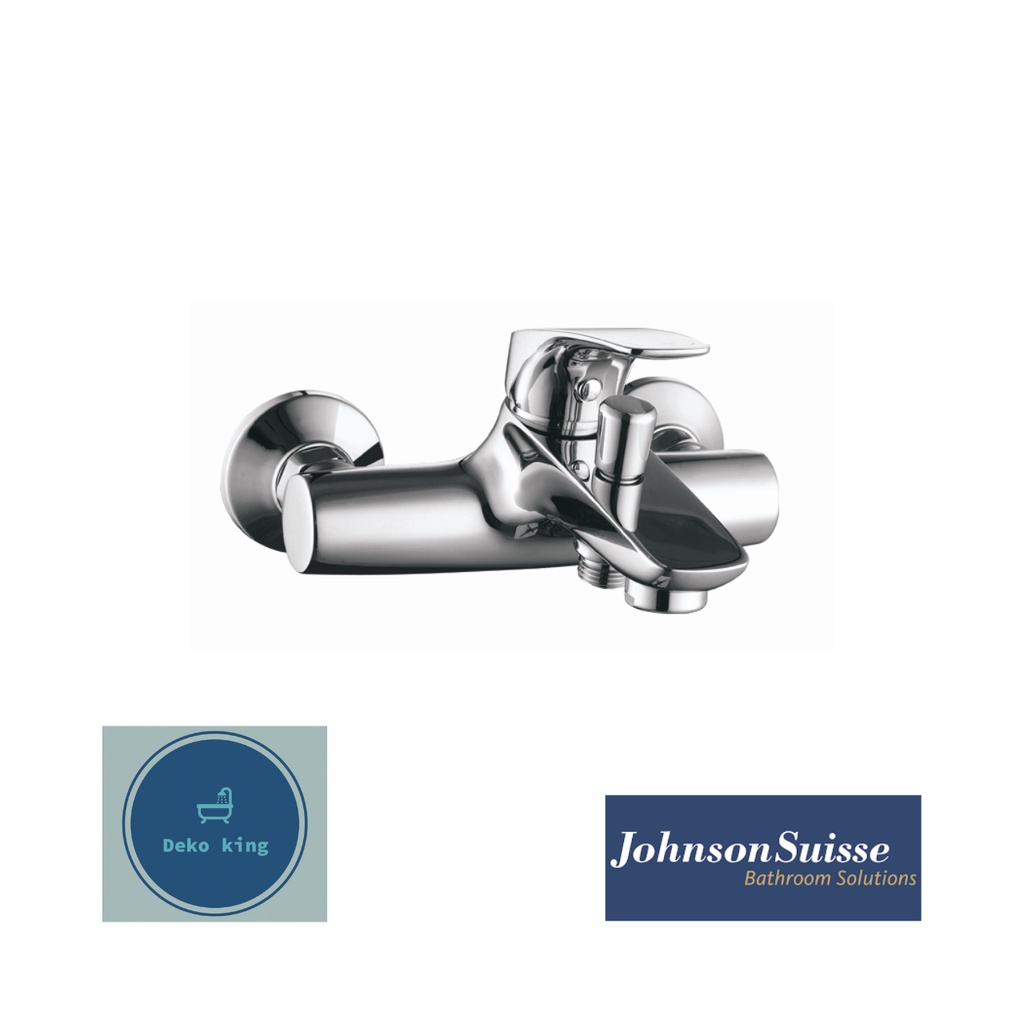 Johnson Suisse Iris Single Lever Wallmounted Bathshower Mixer without