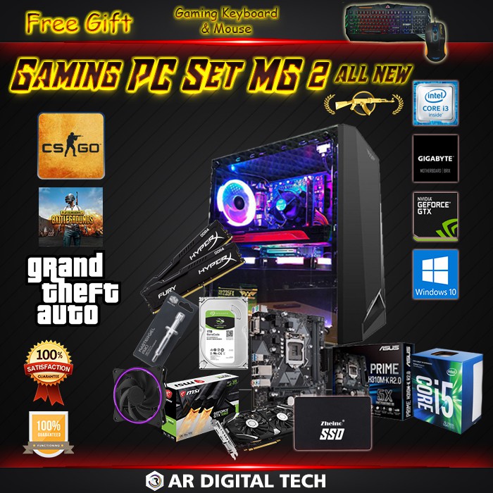 Budget Gaming PC / CPU / Desktop / Computer Shopee Malaysia