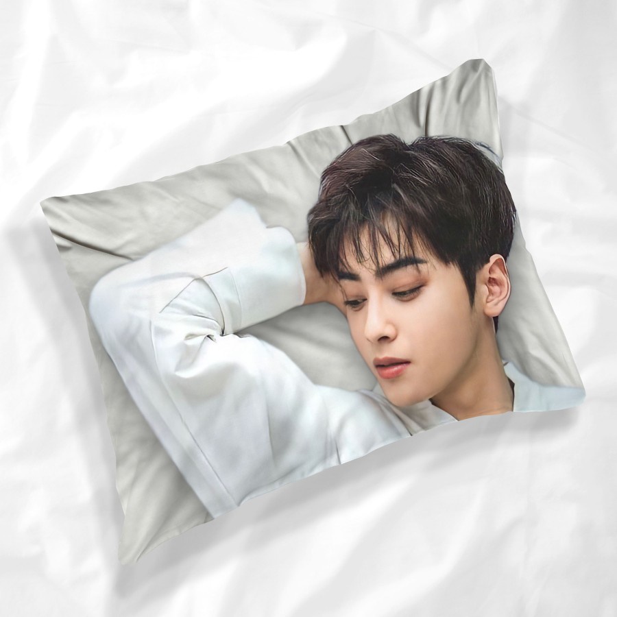 Cha Eun Woo Lee Dong Min Sleeping Pillow Case Hand Relax KPOP Astro