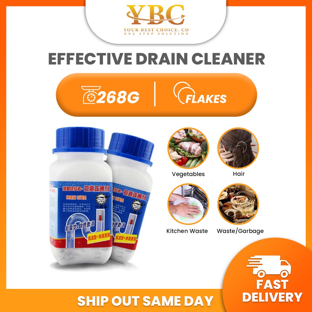 Drain Clog Remover Cleaning Drain Cleaner Clogged Drain Remover Sinki Tersumbat Serbuk Sinki