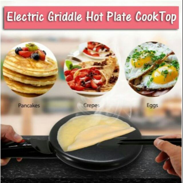 Electric Girdle Crepe Hot Plate CookTop Shopee Malaysia