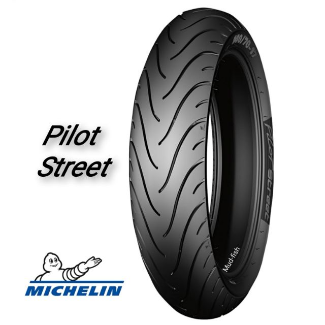 Tayar Michelin 70/9017, 80/9017 Tubeless Pilot Street Tyre Shopee