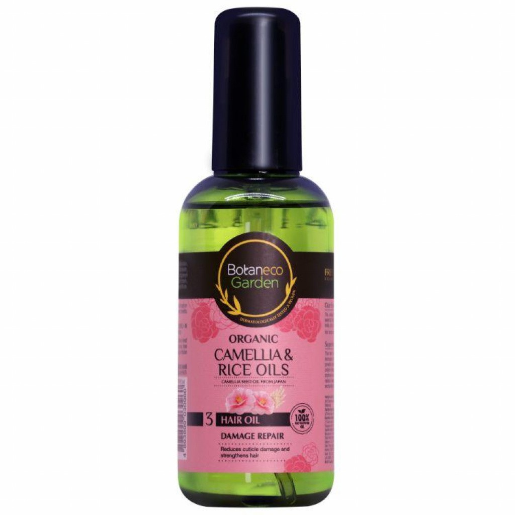 Botaneco Garden Camellia & Rice Oils Hair Oil 95ml Damage