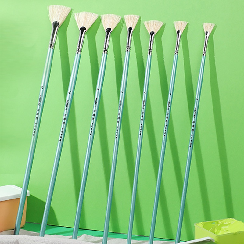 1pc Watercolor Gouache Paint Brushes pig hair hard oil acrylic Painting Brush Art Supplies